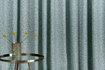 MENDOZA turquoise Custom Made Curtains