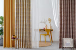 Mona Vale yellow Custom Made Curtains