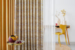 Mona Vale yellow Custom Made Curtains