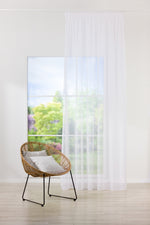 NERA White Custom Made Curtains - sheer