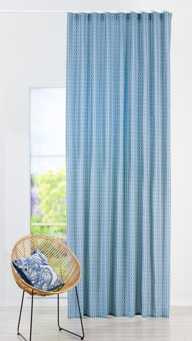 Freshwater blue Custom Made Curtains